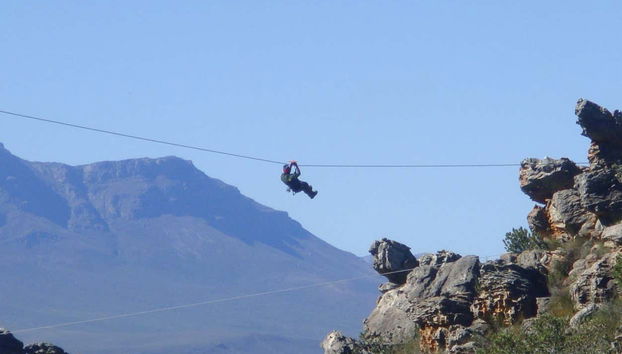 Vistas de la tirolina en Ceres