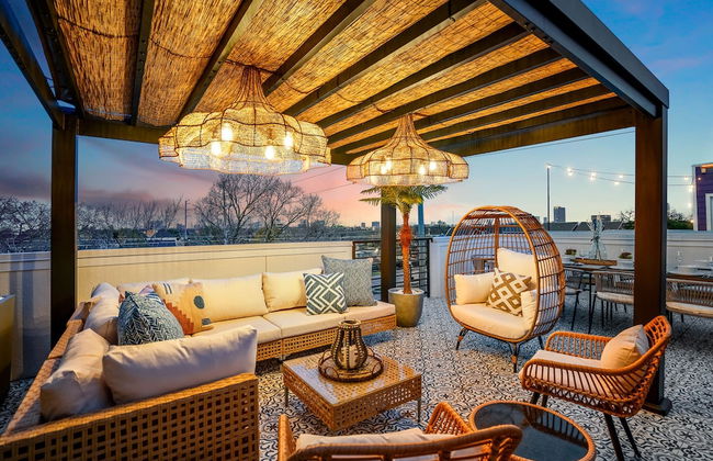 The Green Haus Luxxe Cabana Rooftop Retreat - Foto 12