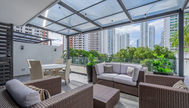 w Radiant 1BR w Modern Balcony in San Francisco - Foto 3, Habitación