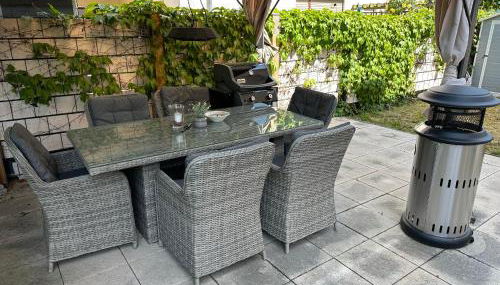 FHV01 - Ferienwohnung 100m² 6 Personen Garten und Terrasse 2x WC - Foto 2, Garden