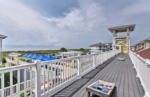 Private Beach Access: Galveston Resort Condo! - Foto 39