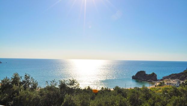 Apartments With Swimming Pool and sea View - Pelekas Beach - Foto 3, Balcón