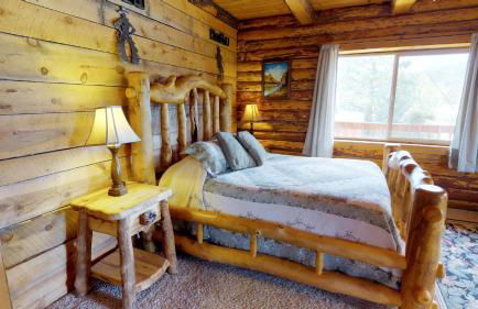 Canyon View Family Cabin, Deck, TV Room, Games, BBQ, Campfire - Foto 9