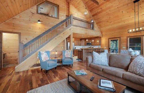 Morning Glory - Pet Friendly, Mountain View Cabin - Foto 12