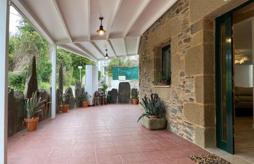 Apartamentos turísticos Praia de Seselle, terraza y jardín a un paso de la playa - Foto 20