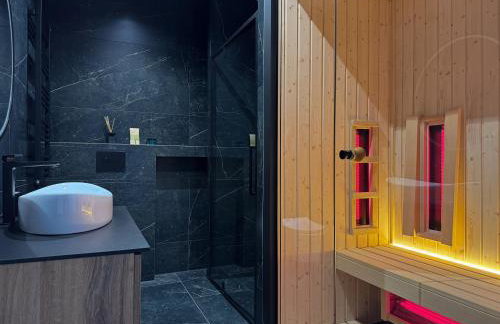 Kras-Resort Apartament 301 i 303 z widokiem na góry, prywatnym jacuzzi na tarasie i sauną - Foto 23