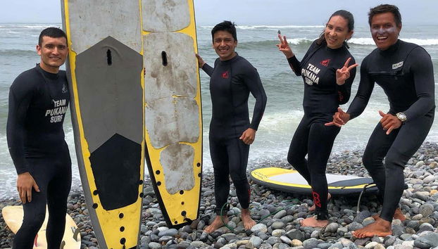 Curso de surf en Playa Makaha - Foto 2