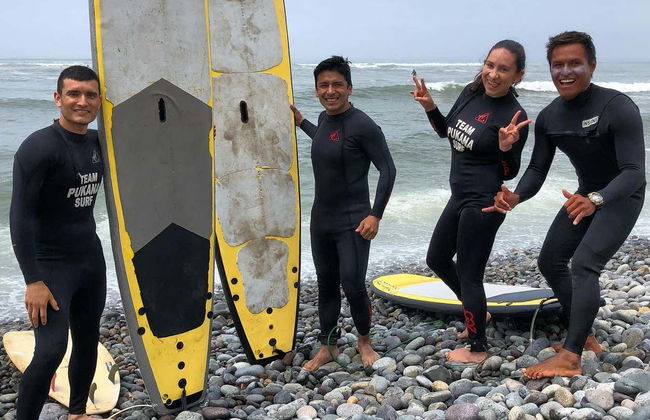 Curso de surf en Playa Makaha - Foto 2