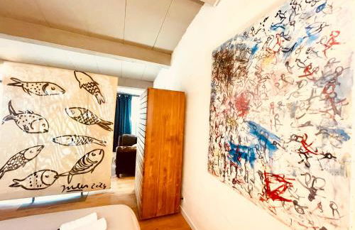 CHEZ BABOU studio d'artistes avec piscine, parking - Photo 7