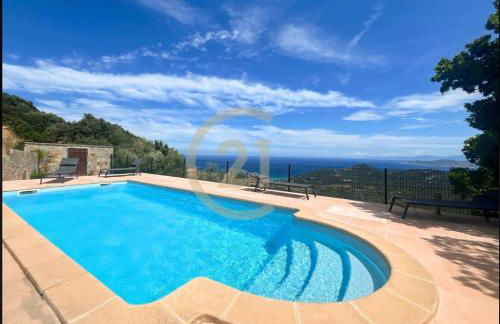 Hauteurs de Monticello Villa vue mer & piscine chauffée - Foto 1