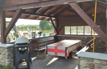 Domek nad stawem - Foto 29