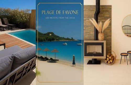 Villa avec piscine privée à 400m de la plage - 4 chambres - Foto 1