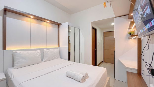 Comfort Studio Room At Vida View Apartment - Foto 2, Habitación