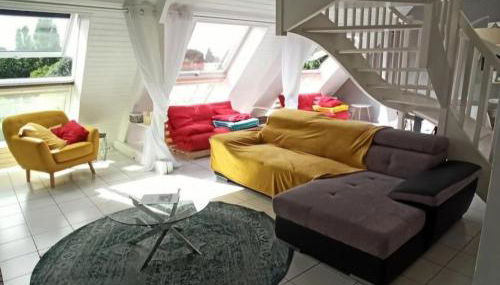 Superbe loft 90m² proche parc expo Nantes (6p) - Foto 5