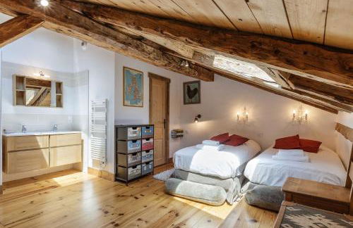 Ferme d Aristide - Chalet 160m2 Calme Sauna Vue Bus Train 250m - Photo 3