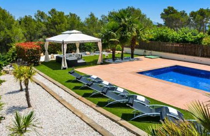 Villa Sitges La Calma 10 minutes drive Sitges 2 minutes walk Garraf Park AC - Foto 13