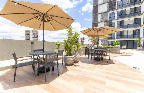 Estúdios Modernos no Empíria - com Vista, Piscina e Academia - Foto 21