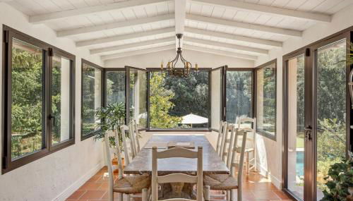 Superbe villa de 5 suites, climatisation, piscine, tennis, hauteurs de St Paul - Foto 4