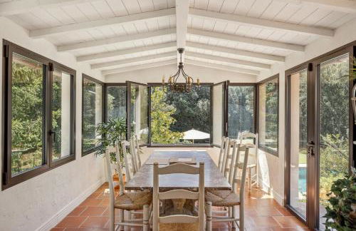 Superbe villa de 5 suites, climatisation, piscine, tennis, hauteurs de St Paul - Foto 4