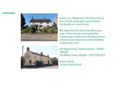 Piper Cottage, Bilbrough, York - Foto 25