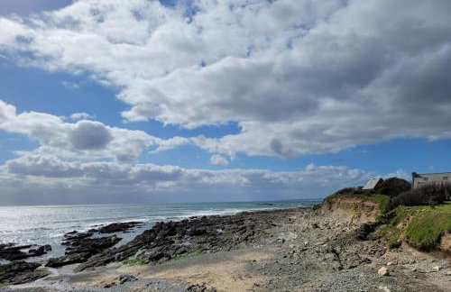 Tipoz'Immo - Brise Marine 2 accès direct plage - vue mer du jardin - spot de surf - wifi inclus - linge inclus et lits faits - parking gratuit - proches des commerces - Foto 15