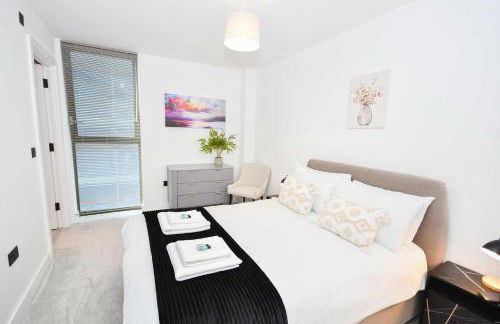 Modern 2 Bed Flat in Central Manchester w Balcony - Foto 21