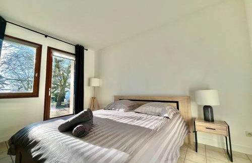 Maison La Clairière - Jardin et parking - 10 pers - 4 chambres - 15 min de Lyon - Foto 25