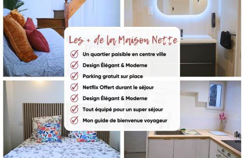 La Maison nette, calme, parking, 6 min a gare - Foto 24