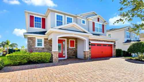 Vibrant Home Near Disney With Private Pool, Waterpark And Resort Acces At Encore Resorts Reunion - 221Fl - Foto 2