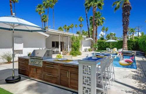 Ultra-Chic LUXE Mid-Century Estate- Resort Like Pool, Spa, Firepit, Outdoor Kitchen 3BED/3BATH - Foto 40