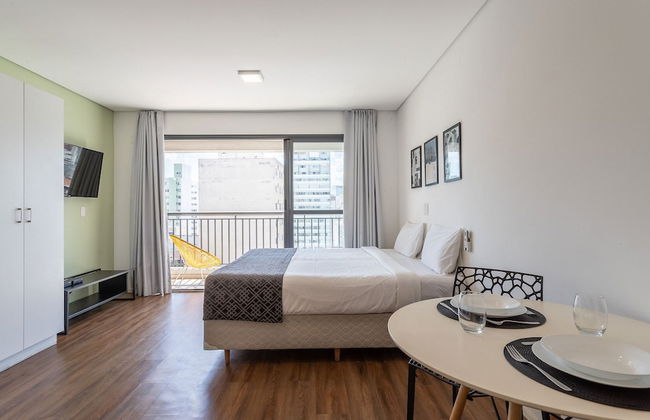 Setin Downtown Genebra by Viva - Apartamentos completos na Bela Vista com piscina - Foto 9