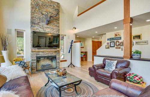 Deck, Hot Tub and Fire Pit Mtn-View Packwood Cabin - Photo 5