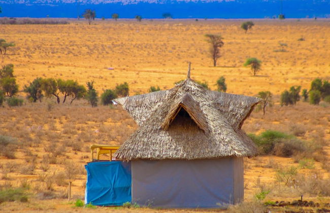 Amanya 1-bed Zebra Tent - Foto 8