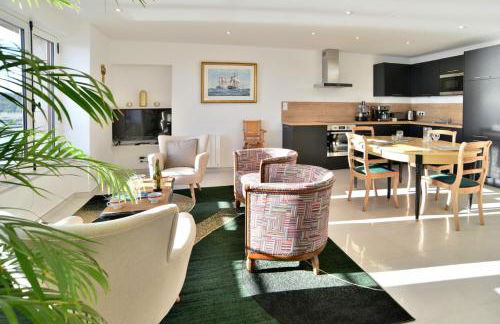 L Ostra 1, appartement haut standing front de mer à Cancale sur le Port de La Houle - Foto 9