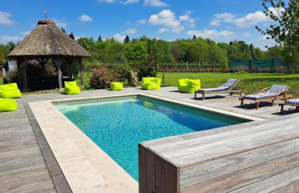 Maison Normande avec piscine à 10 min d'Honfleur - Foto 5