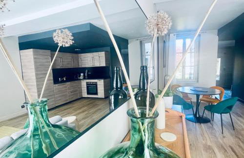 Maison et Jardin Le 14 à Auxerre - Confort et Détente - Foto 13