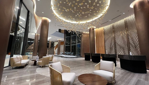 Sala de estar do lobby