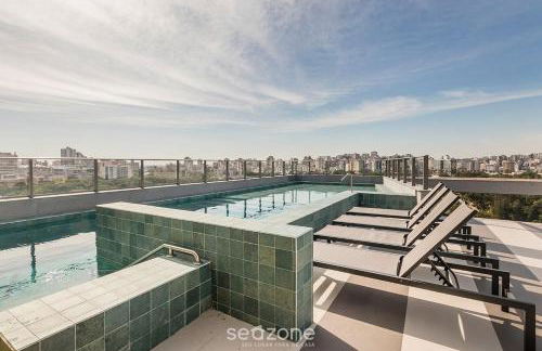 Estúdio em Prédio com Piscina em Porto Alegre - JRE - Foto 1