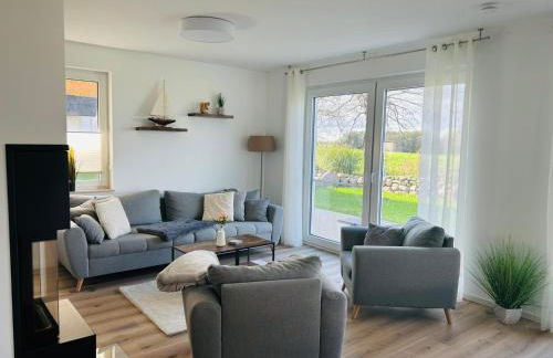 Reetdach-Ferienhaus "ANNI" mit direktem Meerblick, Sauna und Kamin - Foto 10