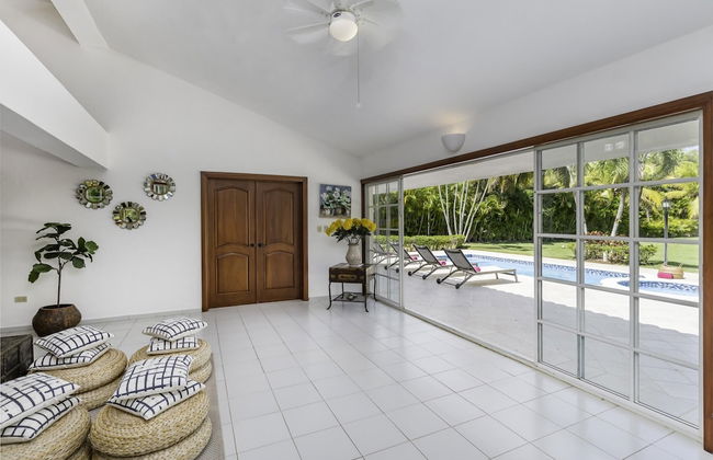 Casa de Campo Villa for Rent in Caribbean Style - With Pool Jacuzzi and Volleyball net - Foto 24