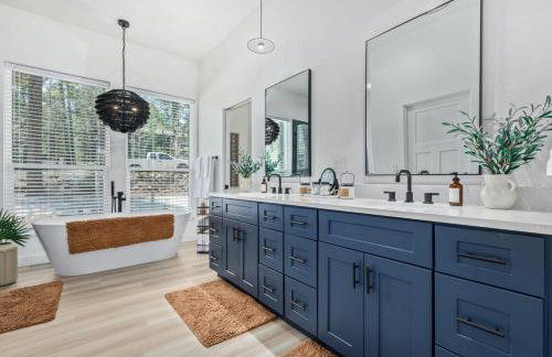 Le Cabin Noir Modern Alpine Retreat Spa BBQ - Foto 8