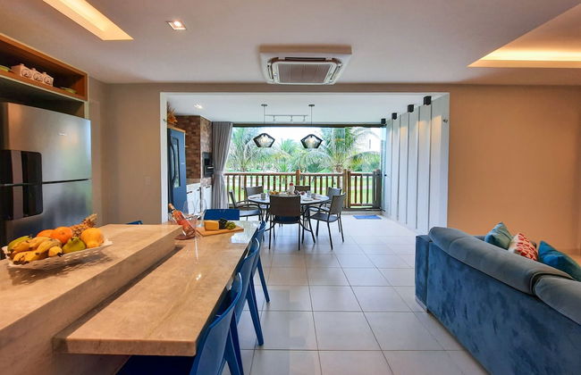 VG Sun Pé na Areia Luxuoso Térreo Gourmet 8 pessoas By DM Apartments - Foto 19