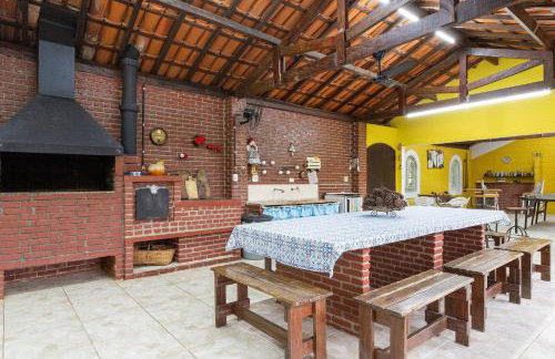 Piscina, jardim, área gourmet e vista arborizada - Foto 2