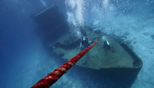 Navire coulé à Puerto Morelos