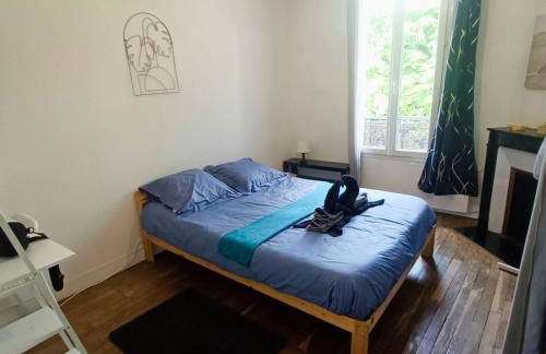 Cosy bleu proche arena JO (Bercy), RER C, métro 7 - Foto 19