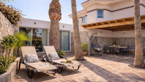 Villa Jandia Modern new studio Morro Jable Private Cosy Garden and Parking - Foto 3, sunbed