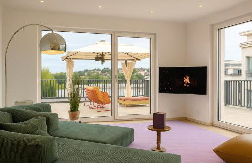 Penthouse Vogelnest 130 qm - BBQ - Dachterrasse - Foto 1
