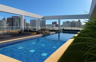 Studio Campo Belo com Rooftpo Piscina e Metrô - Foto 7