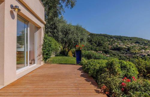 Le Mas d'Azur - Villa d'exception avec vue panoramique sur la Baie des Anges - Foto 19