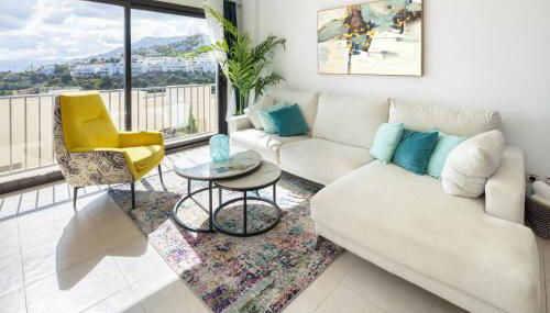 Spectacular views - luxury apartment in resort - Marbella hills - Foto 1